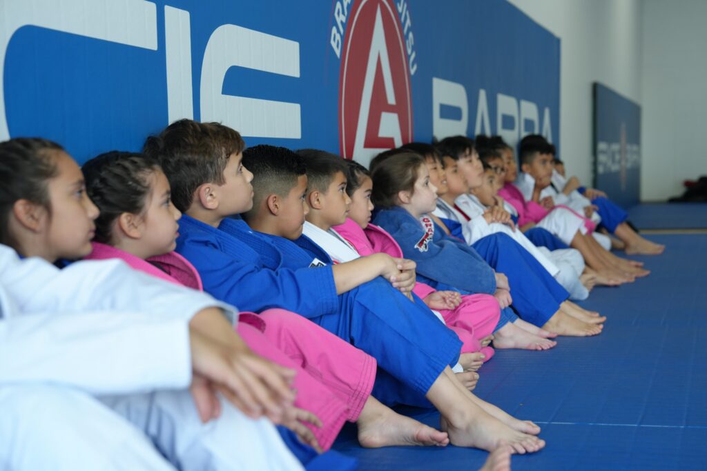 Kids class at Gracie Barra Richmond