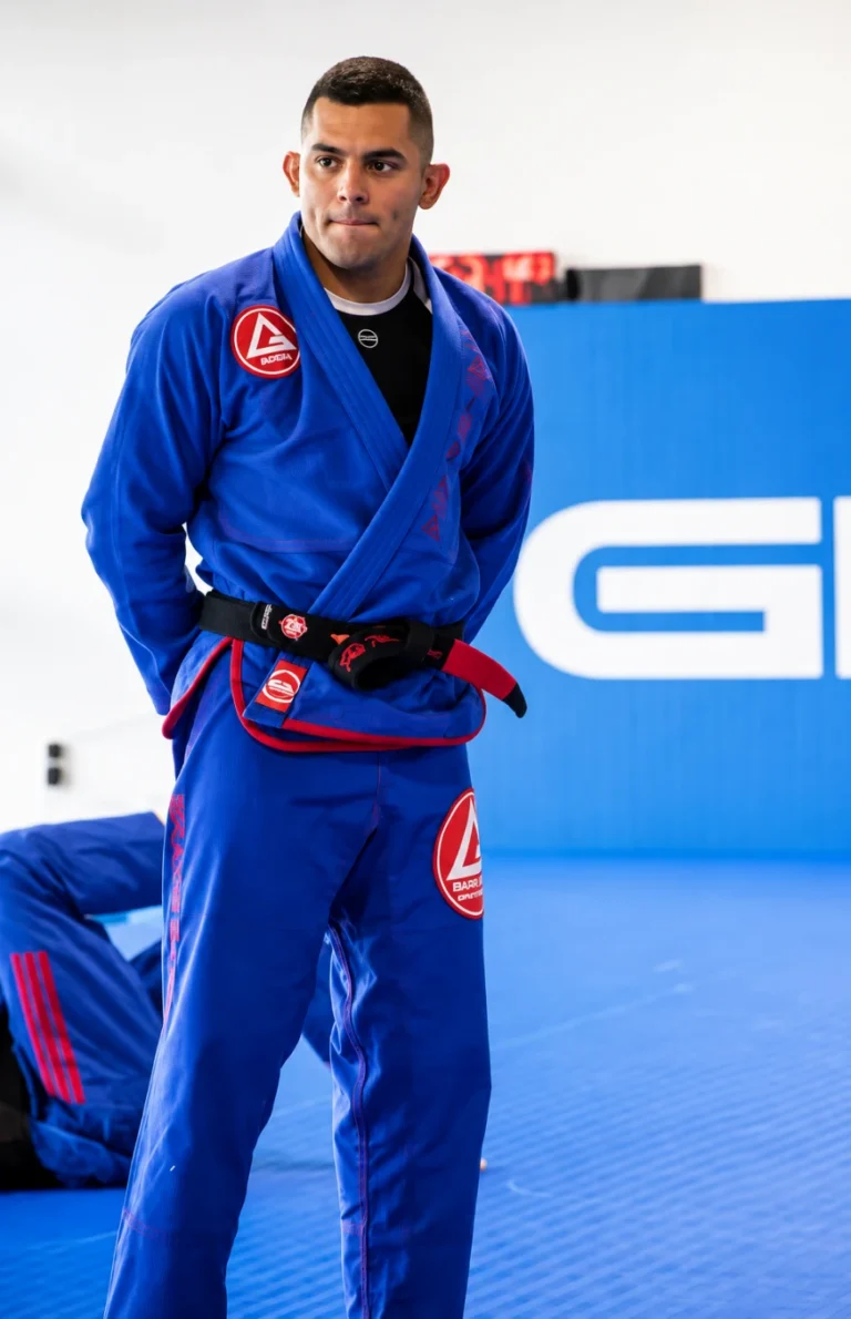 Prof. Hector Guerrero on the mats at Gracie Barra Richmond